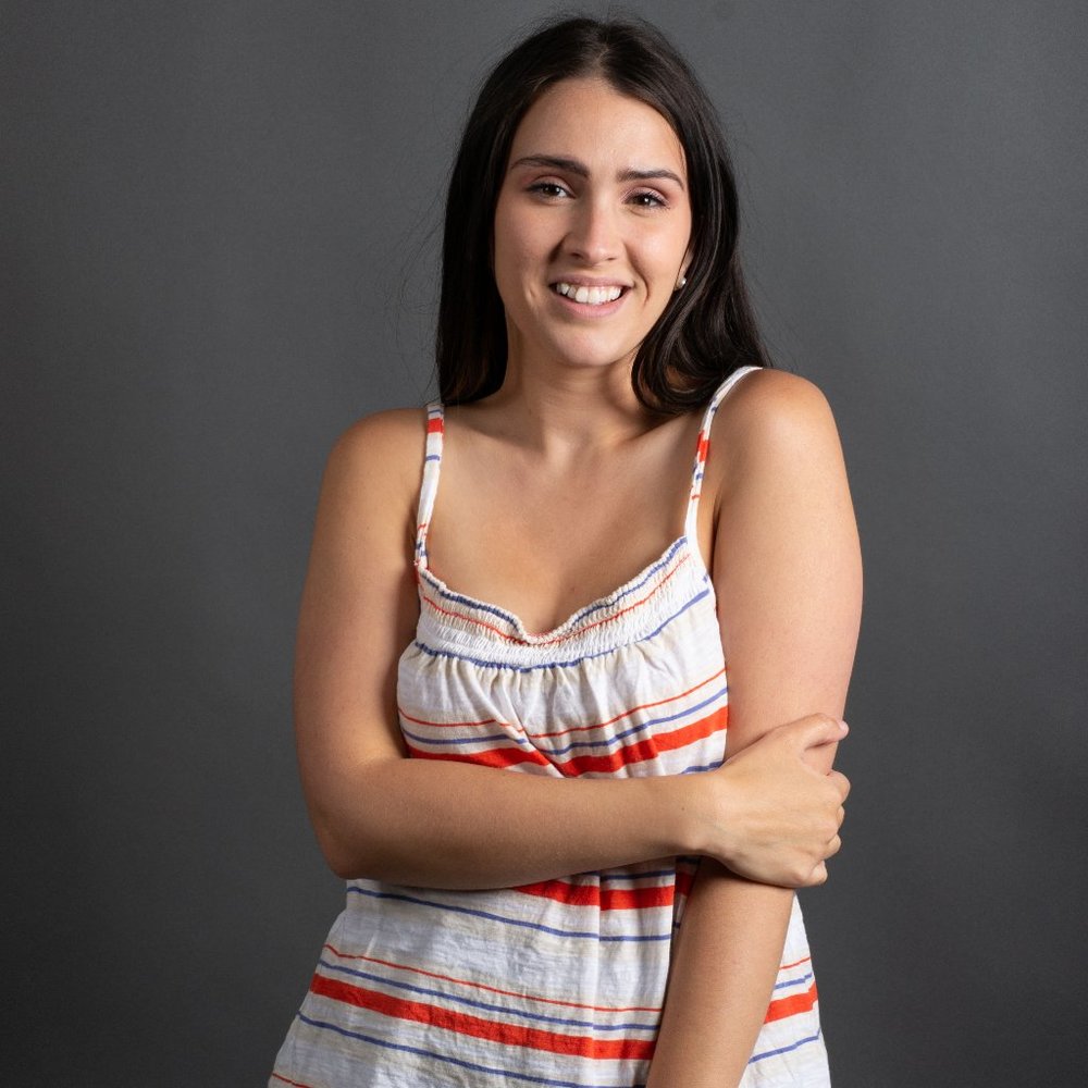 Blue Red Striped Tank Top by Universal Thread